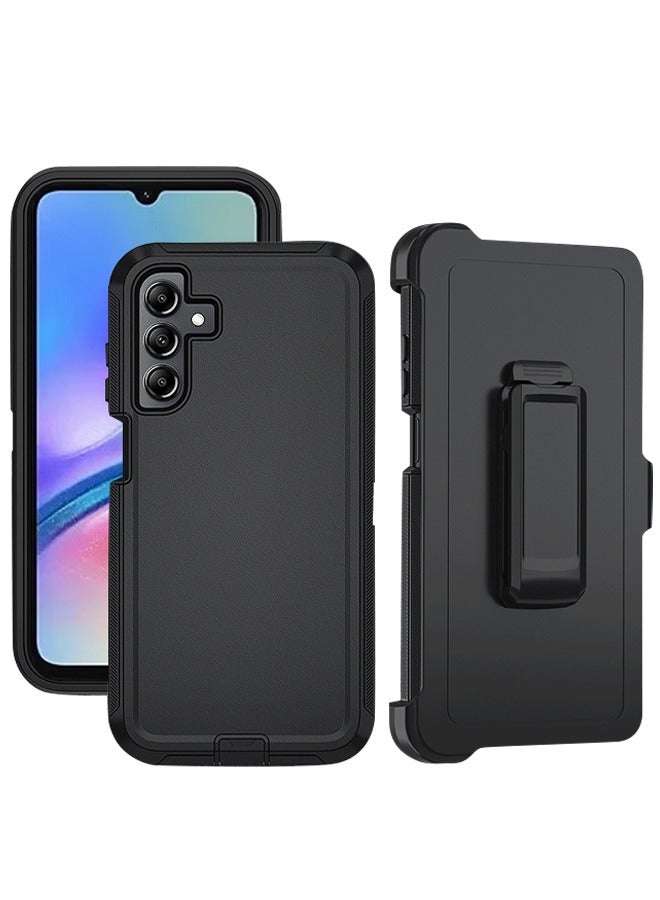 X-level Samsung Galaxy A05s 4g Case, Protective Cell Phone Cover, Super Military Grade Duty Hard Shockproof Armor Protector Case Cover Accessory with Belt Clip Holster for Samsung Galaxy A05s 4g, Black - Image 1