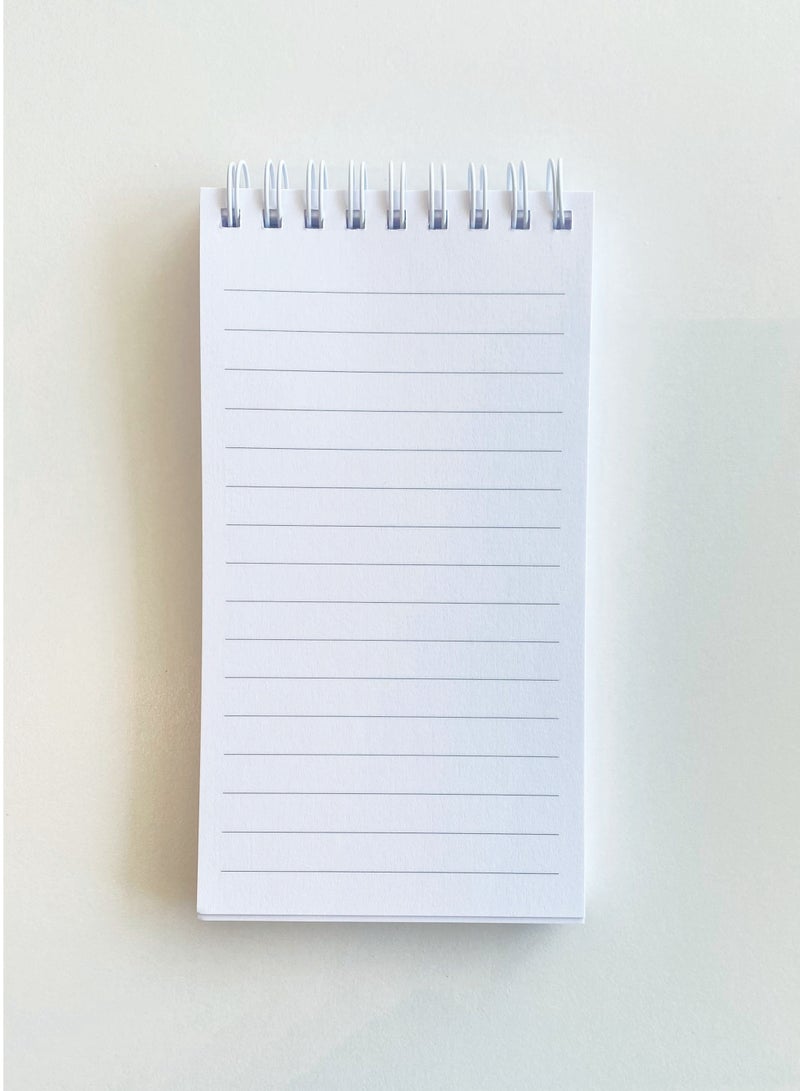 آش دفتر ملاحظات صغير ١٤*٨.٥سم ,  للمدرسة ، الجامعة ، للحقيبة بعبارة ايجابية باللغة العربية ، 100 ورقة متعدد الألوان - Image 3