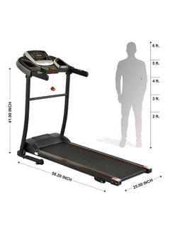 توب فيت TOP FIT Hammer MT-333 Foldable Treadmill 2.25HP Motor Easy Storage Treadmill For Fitness Excercises, Easy Installation (DIY)  - Image 4