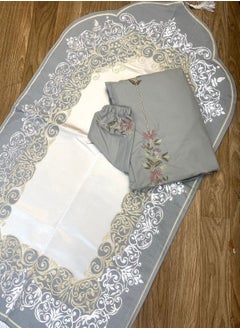 Gerenic A set of carpet with sheet and prayer beads for women 