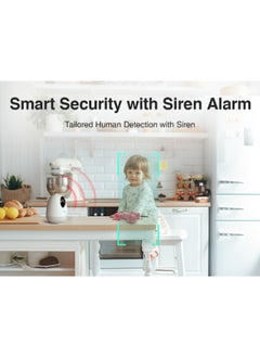 Botslab C213 Indoor Camera 3MP 2K HD Video, Full Color RGB Night Vision, One-Touch Calling, Human Recognition, Panoramic Patrol, Fixed Point for Comprehensive Coverage, Two-Way Talk  - Image 4
