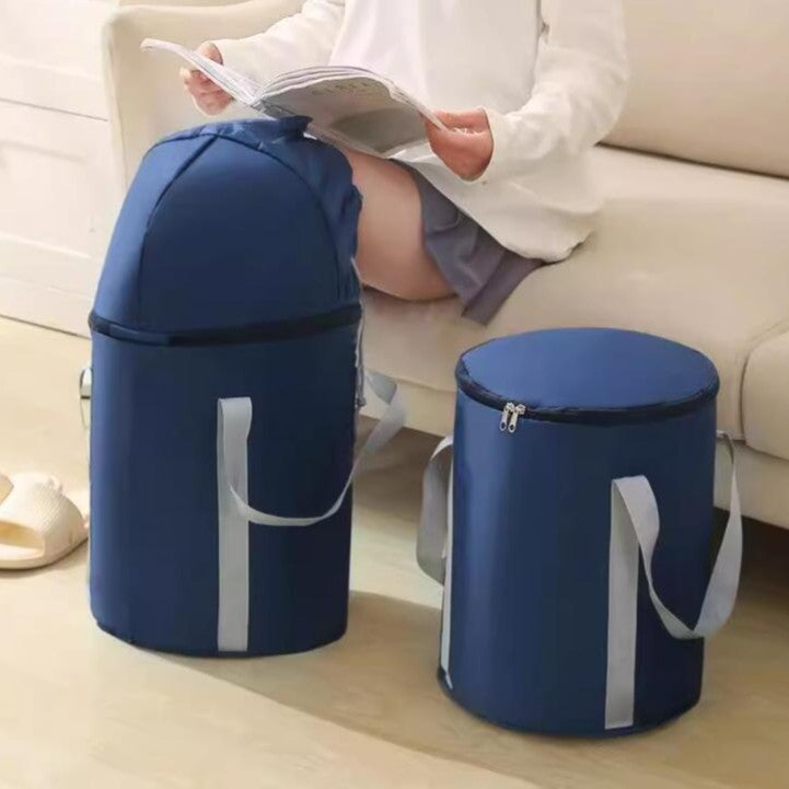 Upgraded Large Size Business Trip Insulated Foot Bath Bucket Portable Folding Foot Bath Bucket Home Foot Bath Bucket - Image 2