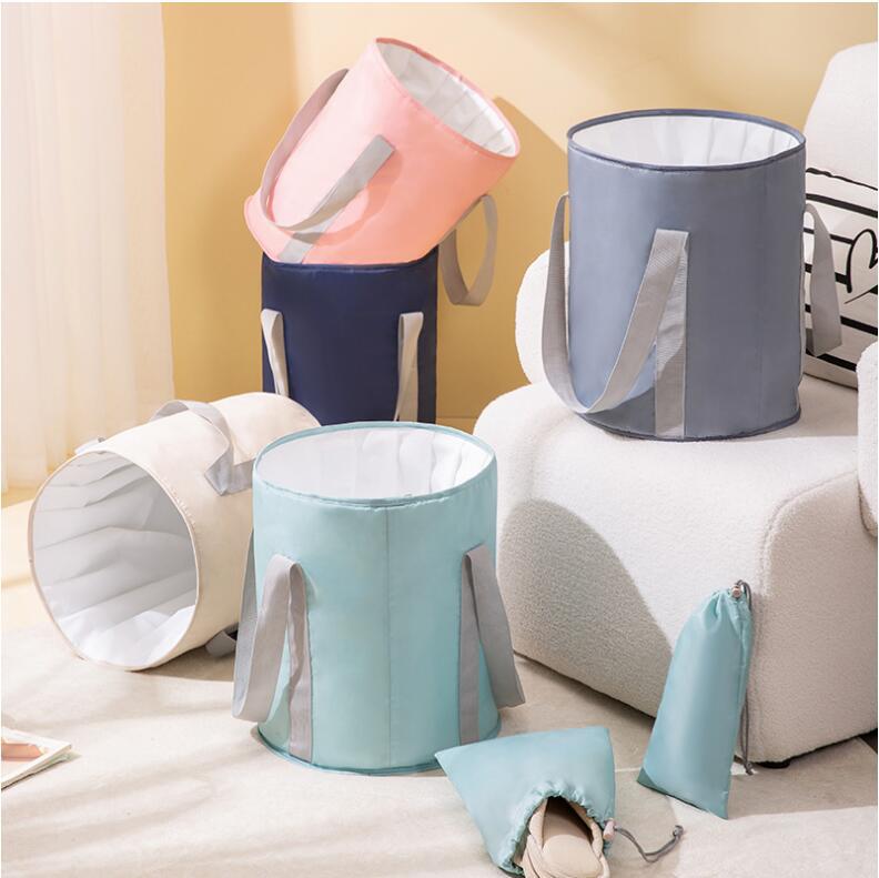 Upgraded Large Size Business Trip Insulated Foot Bath Bucket Portable Folding Foot Bath Bucket Home Foot Bath Bucket - Image 3