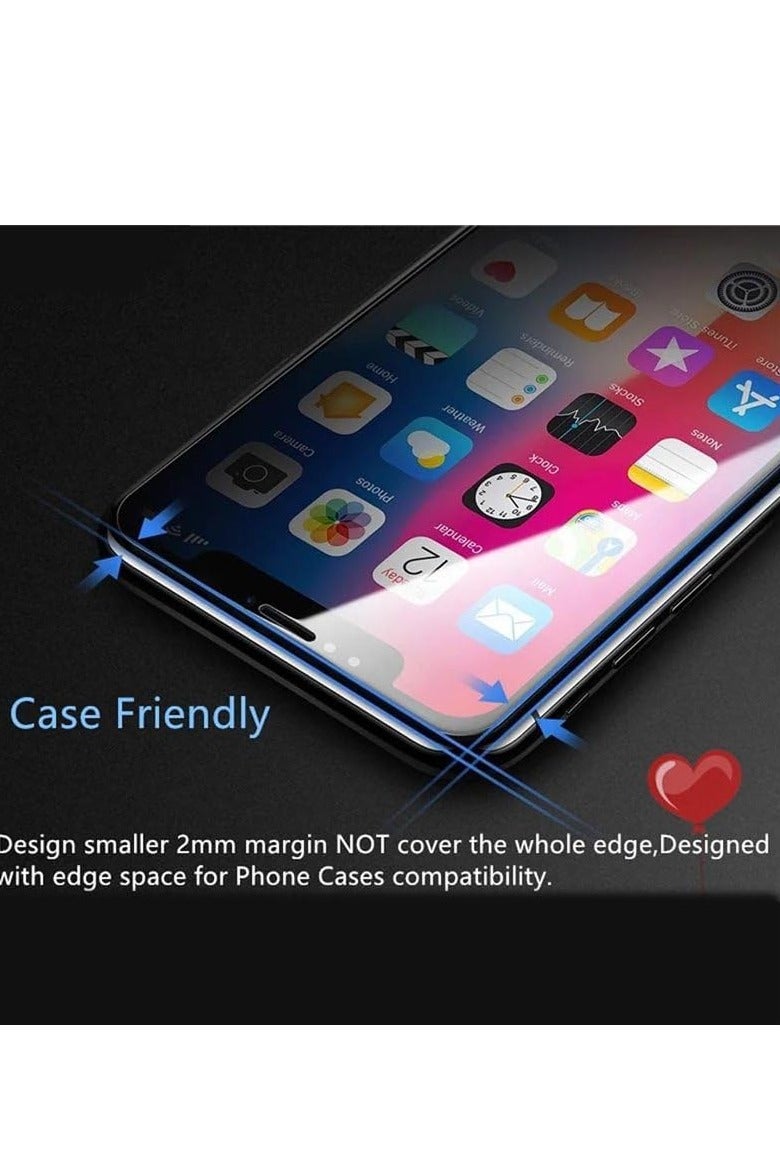 BORTONY Nothing Phone 2a Tempered Glass Full Adhesive Bubble-Free Anti Scratch HD Clear 2-Pack Full Coverage High Responsive Tempered Glass for Nothing Phone 2a - Image 4