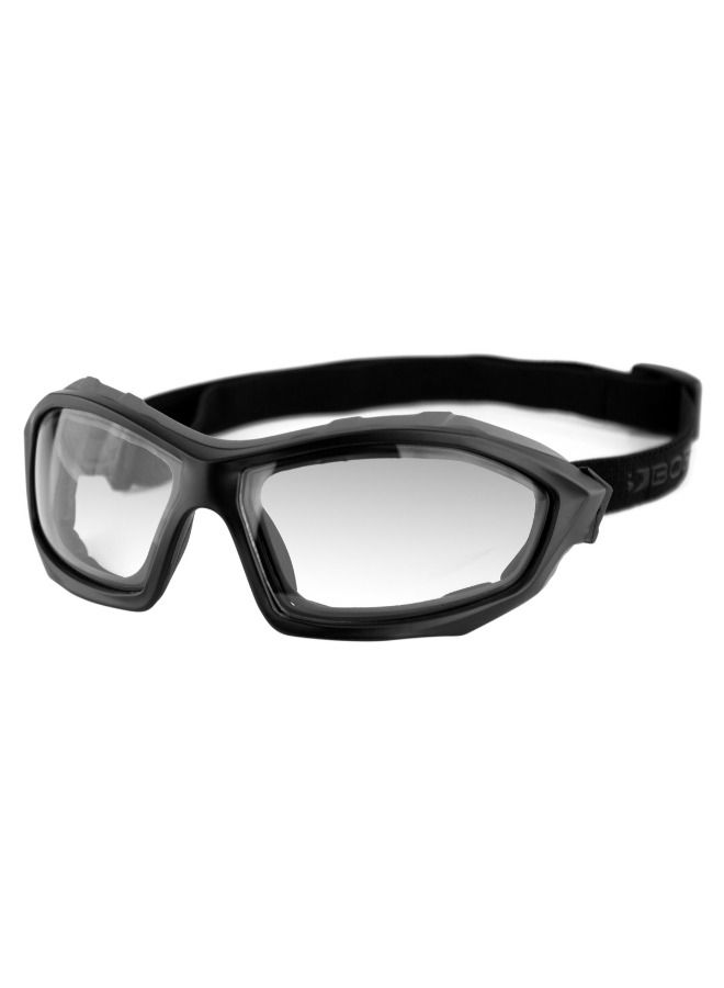 BOBSTER Sunglasses Dusk Matte Black Frame Clear Photochromic Lens  - Image 1