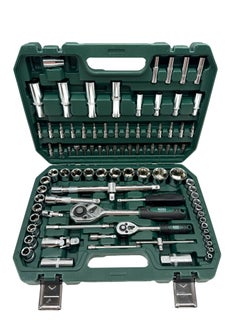 BOSS LIFE STYLE Premium 94-Piece Tool Socket Set (1/2" and 1/4" Drive) - German Precision Engineering  - Image 1
