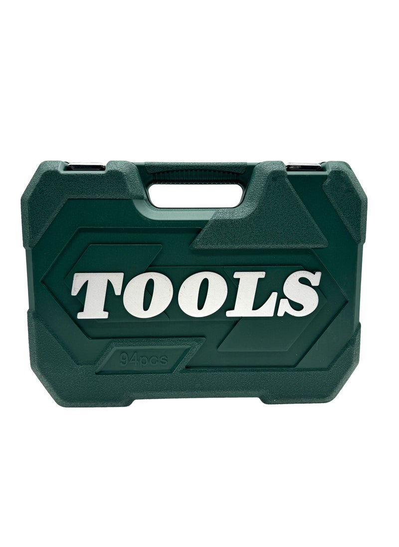 BOSS LIFE STYLE - Premium 94-Piece Tool Socket Set (1/2" and 1/4" Drive) - German Precision Engineering - Image 1