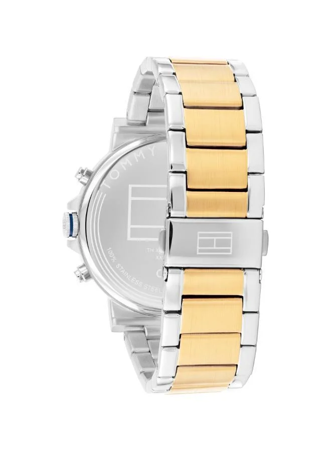 TOMMY HILFIGER Tommy Hilfiger Analogue Multifunction Quartz Watch for Men with Gold Colored Stainless Steel Bracelet - 1710710