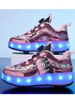 Double Wheel LED Flash Light Fashion Shiny Sneaker Skate Heelys Shoes With Lightning Sole - pzsku/ZB7E46E368247F35AE056Z/45/_/1719593667/8025f814-d265-4c5b-91f5-12a6f23f0a85