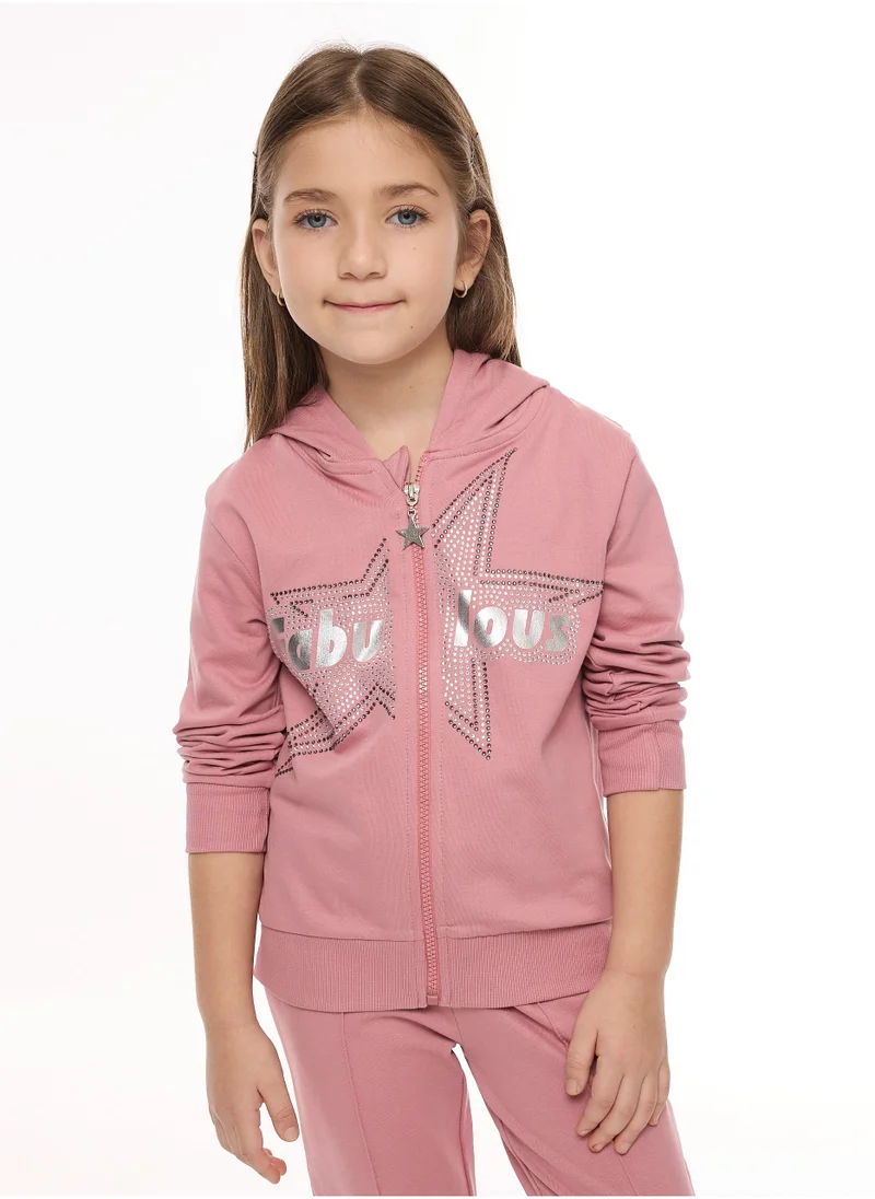 فكتور اند جين Embellished Hoodie with Matching Joggers
