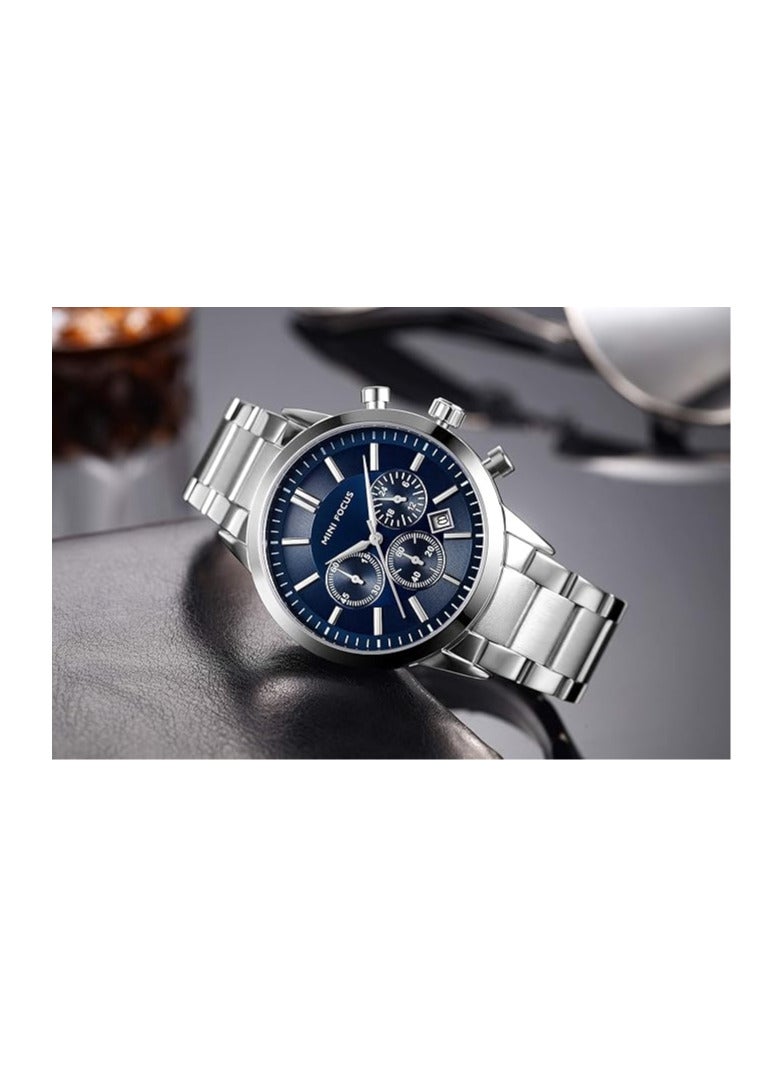 MINI FOCUS Men's Metal Analog Watch Mf0188G.02