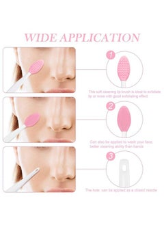 Patelai Silicone Exfoliating Lip Brush Doublesided Lip Brush Soft Cleaning Lip Brush Beauty Tool For Smoother Skin And Fuller Lip Appearance 6 Colors (30)  - Image 3