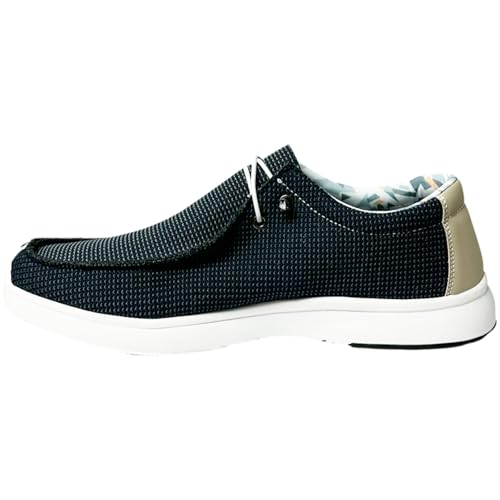 Pyramid Mens Path Lite Seamless Mesh Hey Bro Bowling Shoes Navy Static Size 105 - Image 3