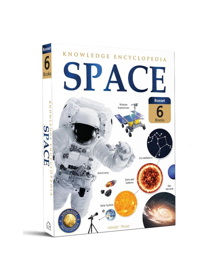 Space - Collection of 6 Books: Knowledge Encyclopedia For Children