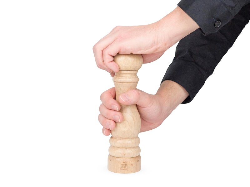 Peugeot - Paris u'Select Manual Pepper Mill - Adjustable Grinder - Beechwood, Natural - Image 3