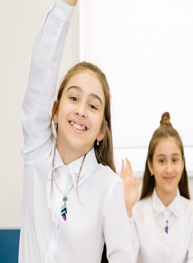 LEBOCADO قلادة LEBOCADO BFF لفتاتين، قلادة قلب مكسور لأفضل صديقة، قلادة صداقة للنساء والصديقات والأخوات - Image 5