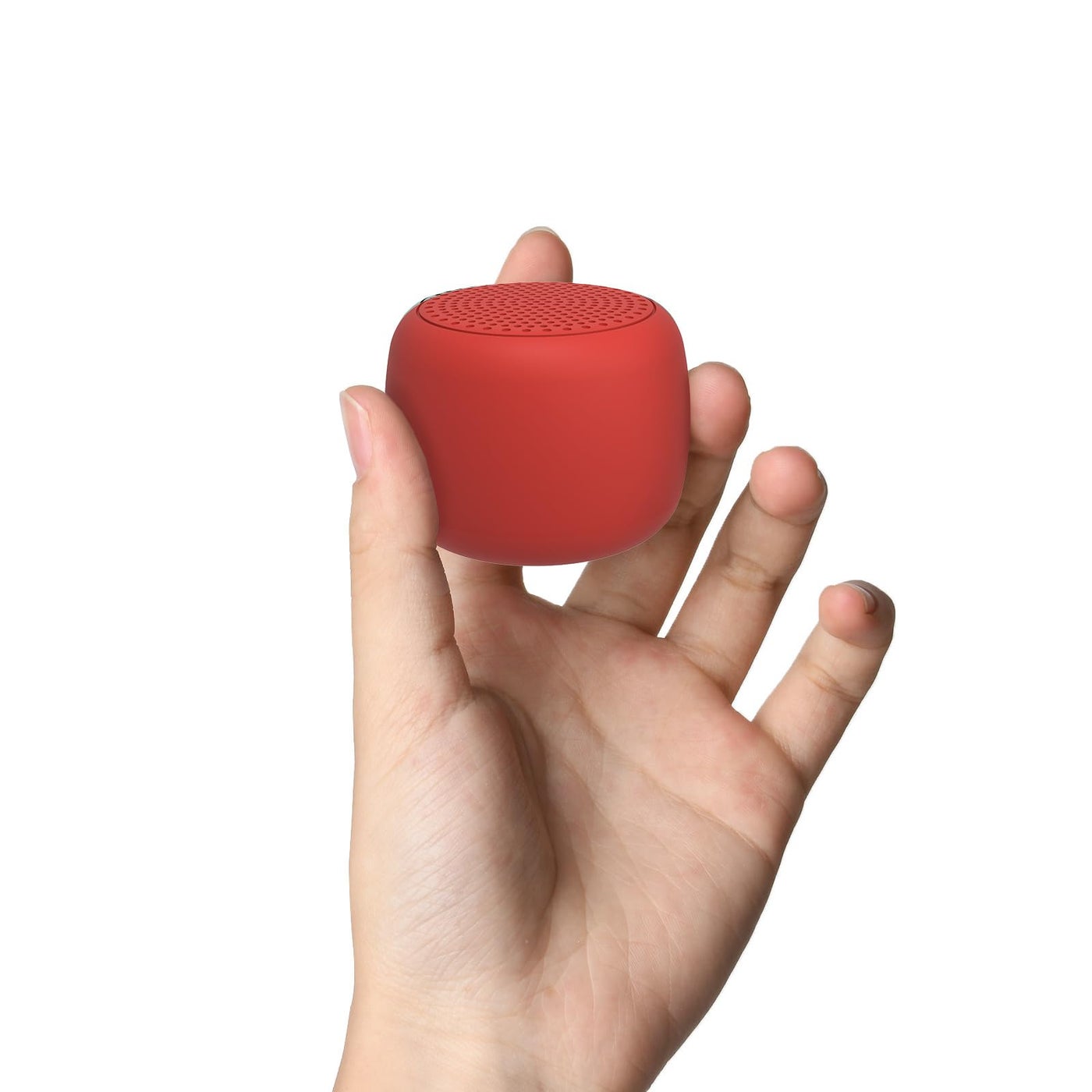 Babelio White Noise Sound Machine for Adults Kids Baby Mini 15 Nonlooping Sounds Timer Memory Function Easy to Pocket and Travel Red