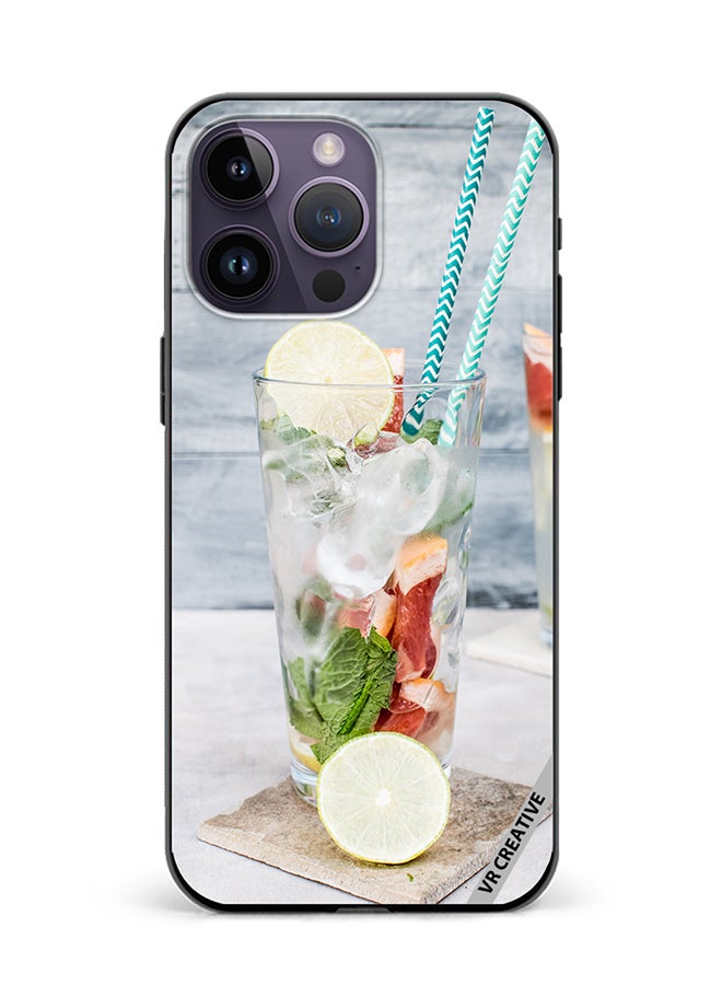 VR CREATIVE Protective Case Cover For Apple iPhone 15 Pro Smoosh Design Multicolour - Image 1