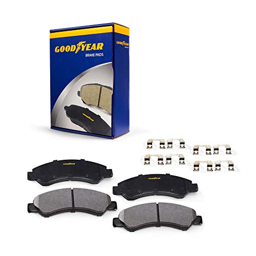Goodyear Brakes PRK52725F | Front Premium Brake Kit with Pair (2) of AntiOx Coated Brake Rotors and Ceramic Brake Pads fits Pontiac Vibe 08-03; Toyota Corolla 08-03, Matrix 08-03 - Image 3