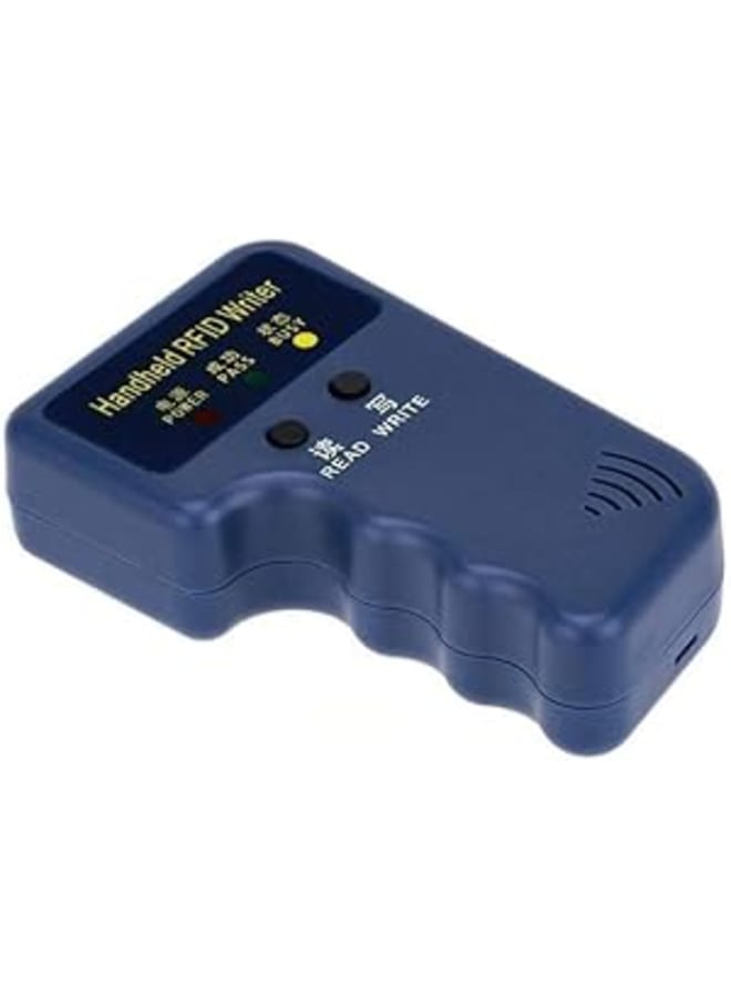 125 KHz Handheld RFID ID Card Copier/Reader/Writer Duplicator Programmer with 5pcs 125khz ID keychains..