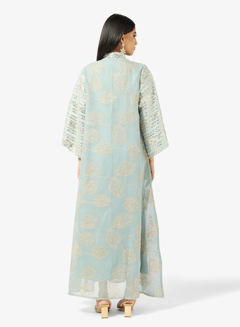 Khizana Embroidered Jalabiya