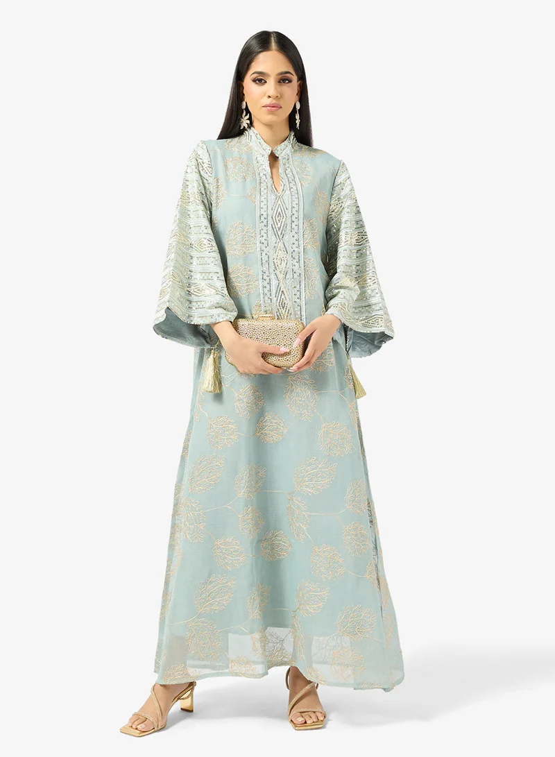 Khizana Embroidered Jalabiya