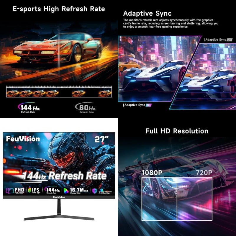 فيو فيجن Feuvision Computer Monitor 27 inch