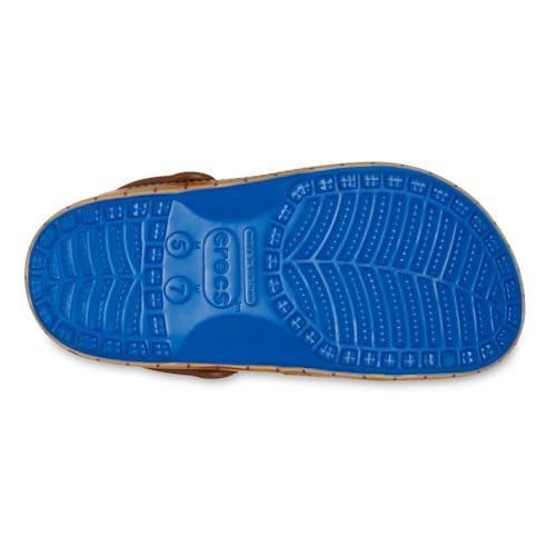 Crocs® Toy Story Classic Clogs – Perforated Shoes for Men and Women – EVA Outsole & Midsole – Water-Friendly Blue Jean/Woody Men's 7, Women's 9 Medium - Image 5