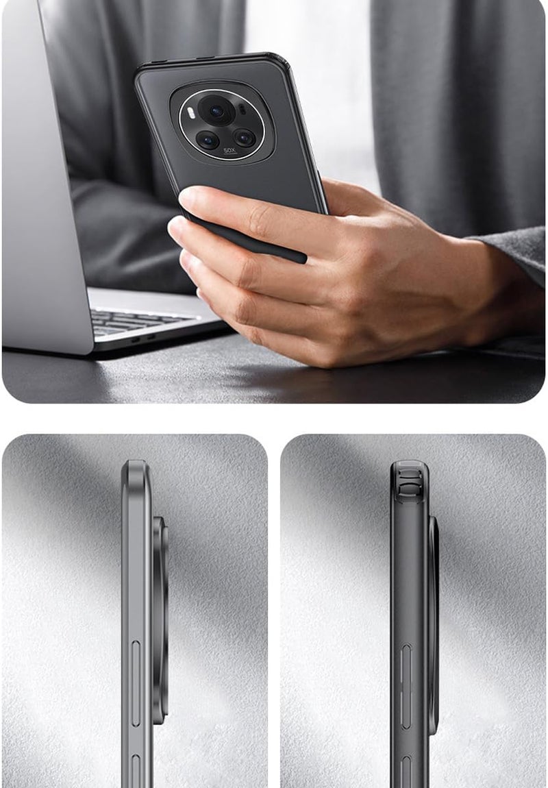 Mingwei Case For Honor Magic6 Pro 5G Clear Soft Tpu Shock Absorption Slim Lightweight Shockproof Cover Hybrid Protective Case Black, Magic 6 Pro - Image 4