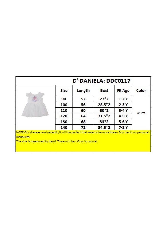 D'Daniela White Tulle Dress - Image 5