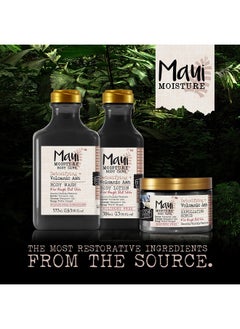 MAUI MOISTURE Maui Moisture Moisture Detoxifying + Volcanic Ash Conditioner - black , 13 Fl Oz  - Image 3