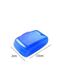 OMEVE 20-Piece Travel Toothbrush Head Covers, Portable Toothbrush Protector Caps Case for Home Outdoor  - Image 2