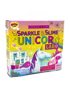 RMS Sparkle And Slime Unicorn Lab – Stem Toy For Girls – Create Unicorn Slime, Crystals, And More – 4 Fun Experiments  - Image 1