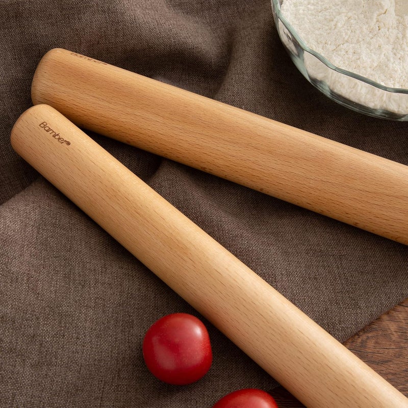 Bamber Wood Rolling Pin, 11 Inch by 1-1/5 Inch - Image 4