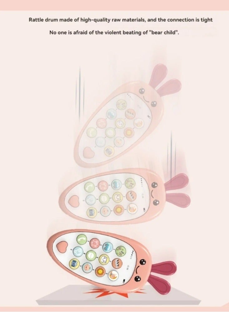 Musical Phone Toy with Teether for Baby - Image 3