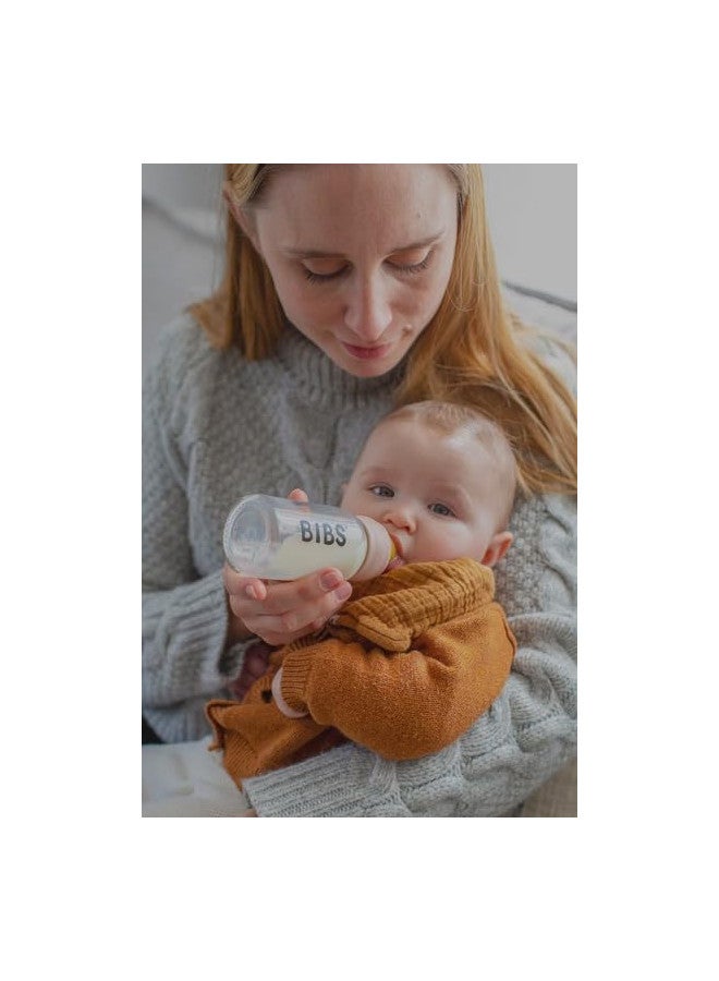 BIBS مجموعة زجاجة حليب بيبس للأطفال 110 مل | خالية من BPA مطاط طبيعي | مصنوعة في الدنمارك | ساج - Image 4