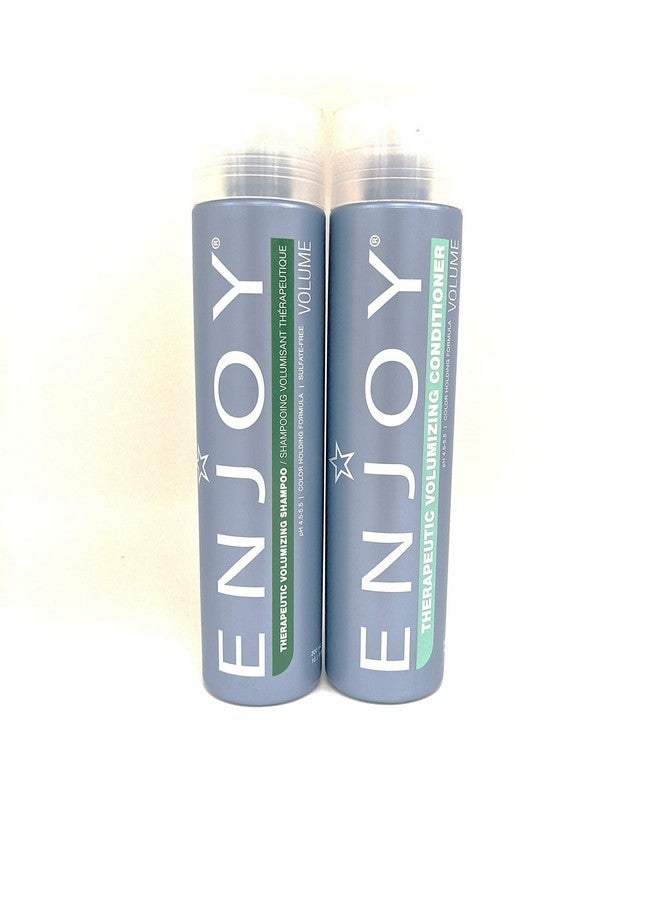 ENJOY Therapeutic Volumizing Shampoo And Conditioner 10.1 Oz Duo Set - Image 1