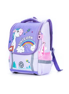 Eazy Kids School Bag Unicorn - Prince Purple  - Image 2