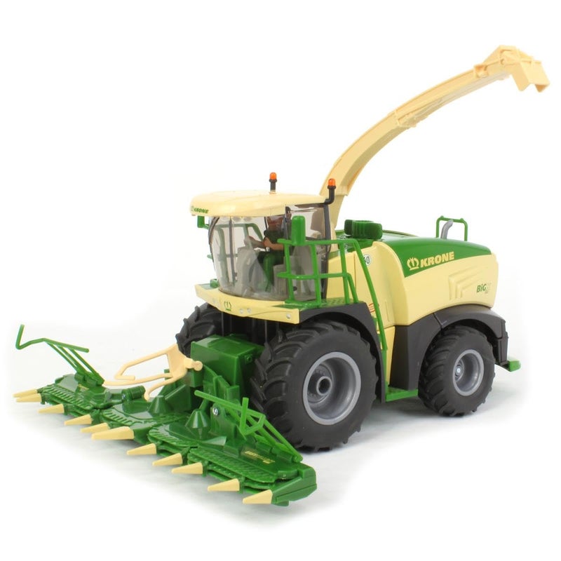 Siku 4066 Krone Big X 580 Forage Harvester 132 MetalPlastic GreenYellow Movable Parts Multifunctional