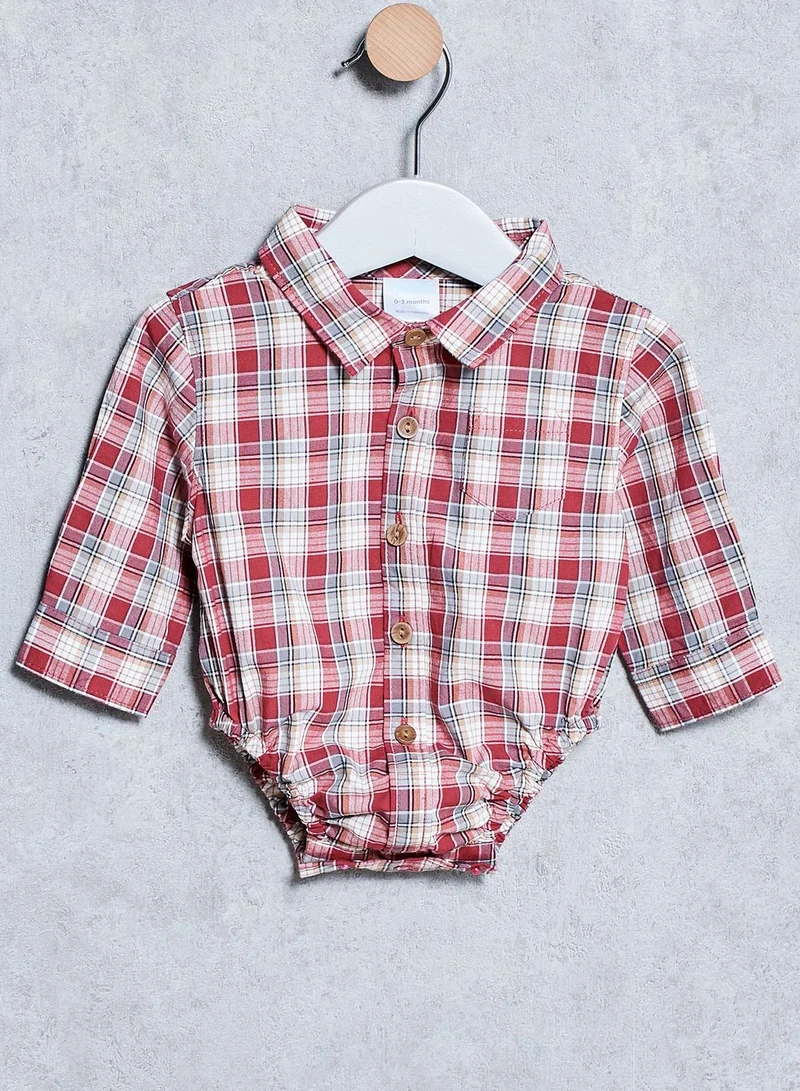 GYMBOREE Infant Plaid Shirt