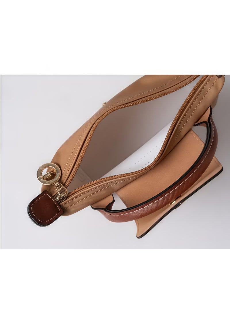 Longchamp French Longchamp Women's fashion versatile mini makeup bag handbag shoulder bag handheld small bag Mini Space Saver Bag - Image 4