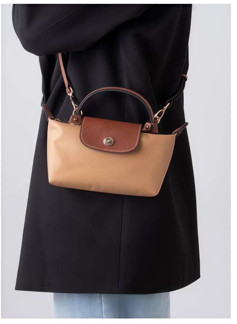 Longchamp French Longchamp Women's fashion versatile mini makeup bag handbag shoulder bag handheld small bag Mini Space Saver Bag - Image 2