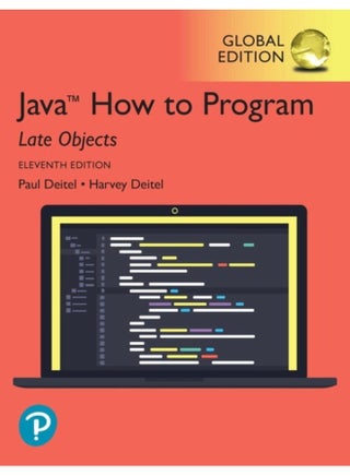 Java How to Program Late Objects Global Edition - Paperback - pzsku/ZB7E607DA5510DAB846FAZ/45/1761117720/f23be35f-7801-41a3-88c4-2848b5153a40