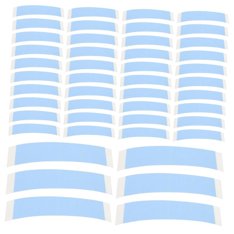 NOLITOY 48pcs Lace Front Wig Tapes Wig Glue Adhesive Strips Double Sided Invisible Tape Oil Resistant Hair Glue Easy to Apply - Image 1