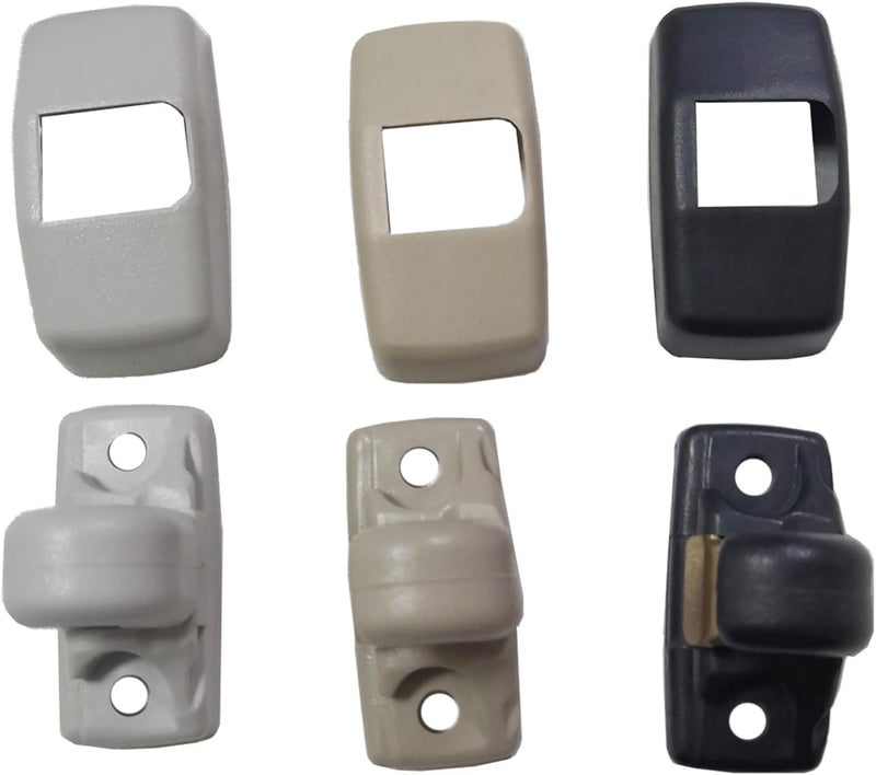 Wivplex Beige Sun Visor Hook Clip for Various Car Models - Image 3