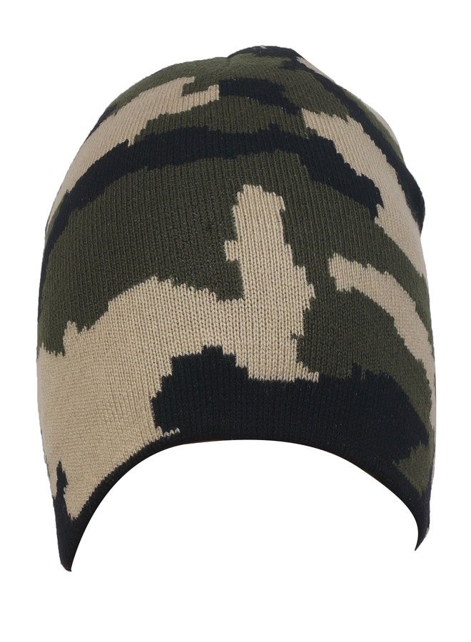 Zacharias قبعة صوفية رجالية من زكرياس، عبوة من 3 قطع، Z-Army-Beanie-PO3 متعددة الألوان - Image 3