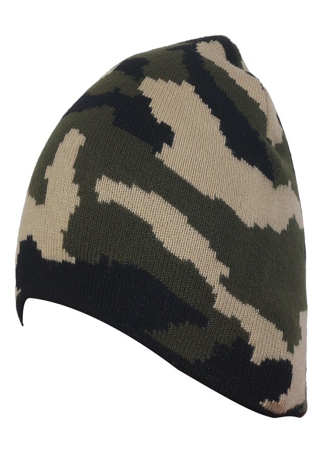 Zacharias قبعة صوفية رجالية من زكرياس، عبوة من 3 قطع، Z-Army-Beanie-PO3 متعددة الألوان - Image 4