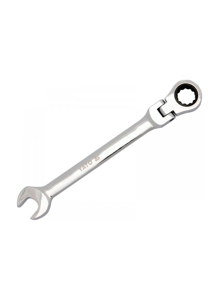 Yato Yato Flexible Combination Ratchet Wrench 18mm W/plastic Hanger Yt-1684