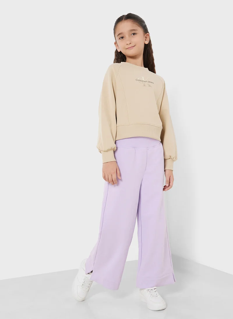 Calvin Klein Jeans Youth Gradient Logo Trousers