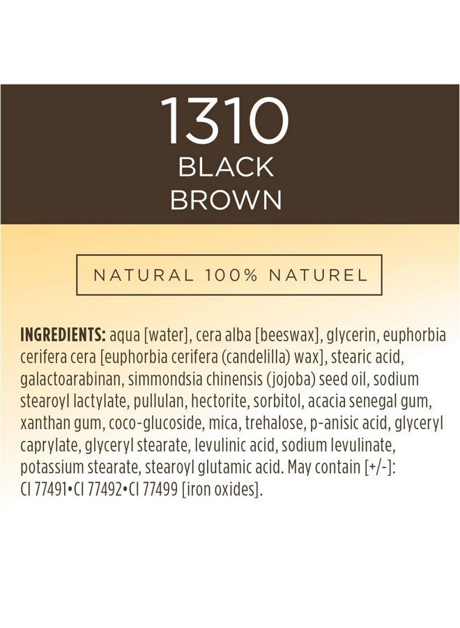 بيرتس بيز ماسكارا بيرتس بيز المغذية الطبيعية ١٠٠٪، أسود بني - ٠٫٤ أونصة - Image 3